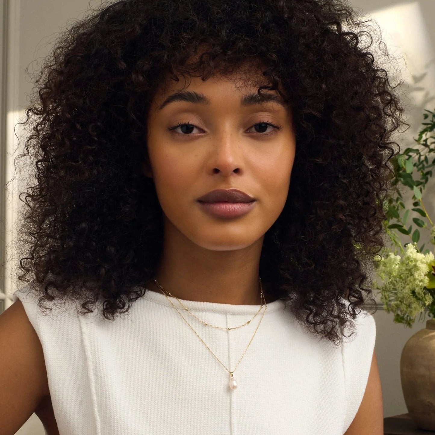 Clogau Nature's Wonder 9ct Solid Gold Beachcomber Layered Necklace with Pearl GBCH828
