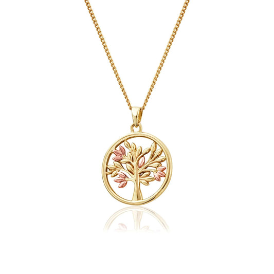 Clogau 9ct Yellow Gold Tree Of Life Pendant