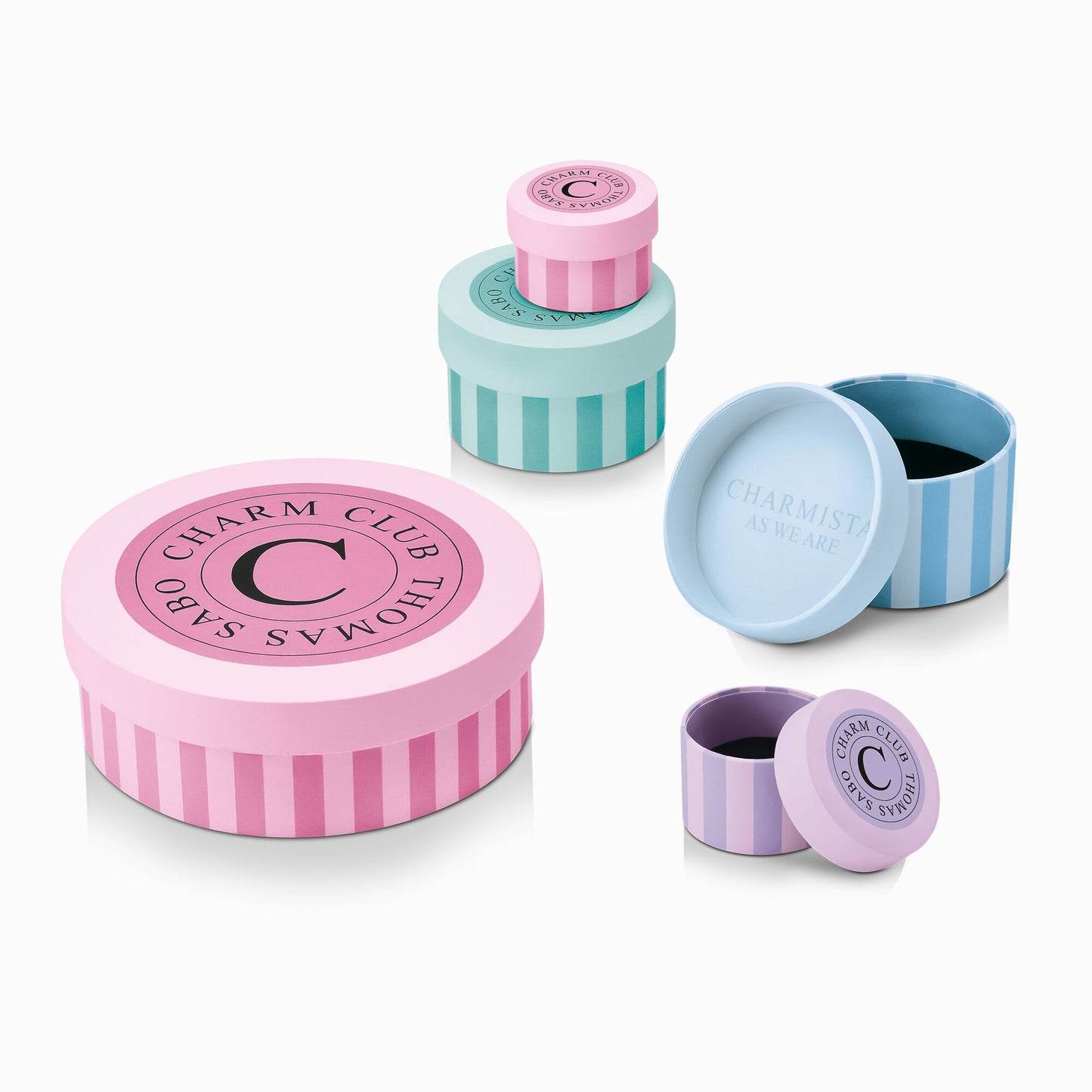 Single Charm Club Hoop