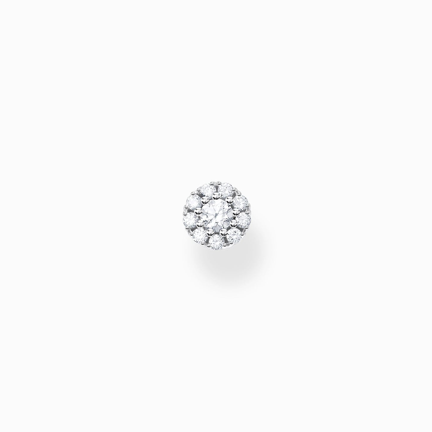 Thomas Sabo Sterling Silver Cubic Zirconia Single Stud Earring H2141-051-14