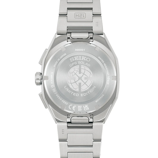 Seiko 145th Anniversary Astron GPS Solar Limited Edition 5X63 in White-Silver Watch HAB004J1