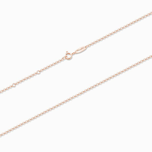 Thomas Sabo Rose Gold Plated Belcher Chain 42cm KE1219-415-12