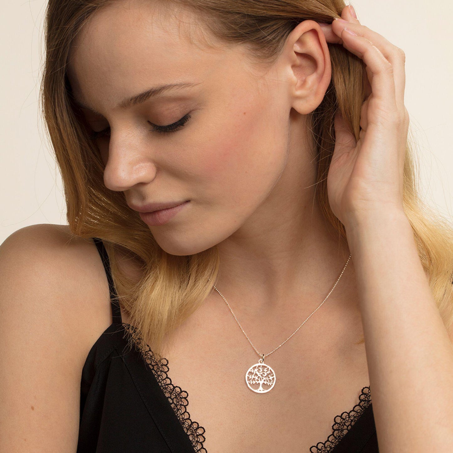 Thomas Sabo Sterling Silver Tree of Life Necklace KE1660