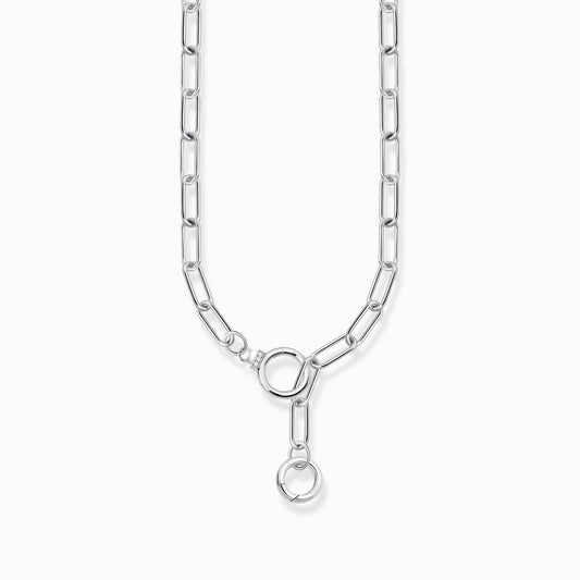 Thomas Sabo Sterling Silver Oval Link Chain Necklace KE2192-051-14-L47