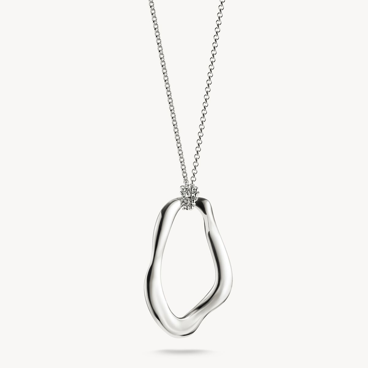 Thomas Sabo Sterling Silver Natural Beauty Necklace 70cm KE2319-413-39