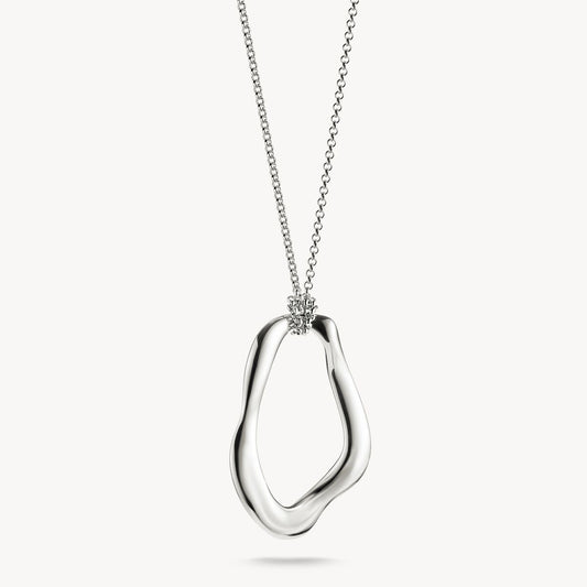 Thomas Sabo Sterling Silver Natural Beauty Necklace 70cm KE2319-413-39