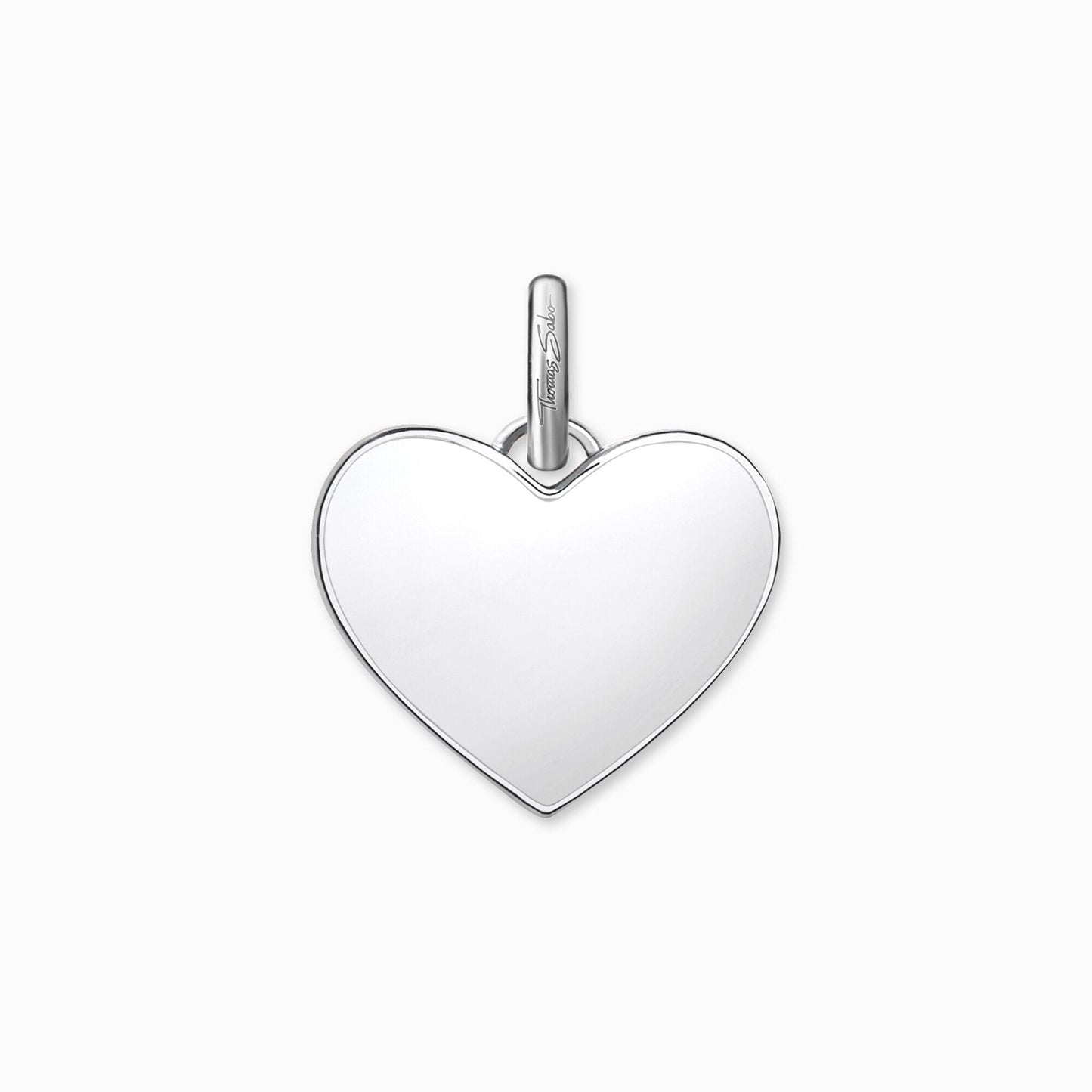 Thomas Sabo Sterling Silver Cubic Zirconia Heart Pendant LBPE0022
