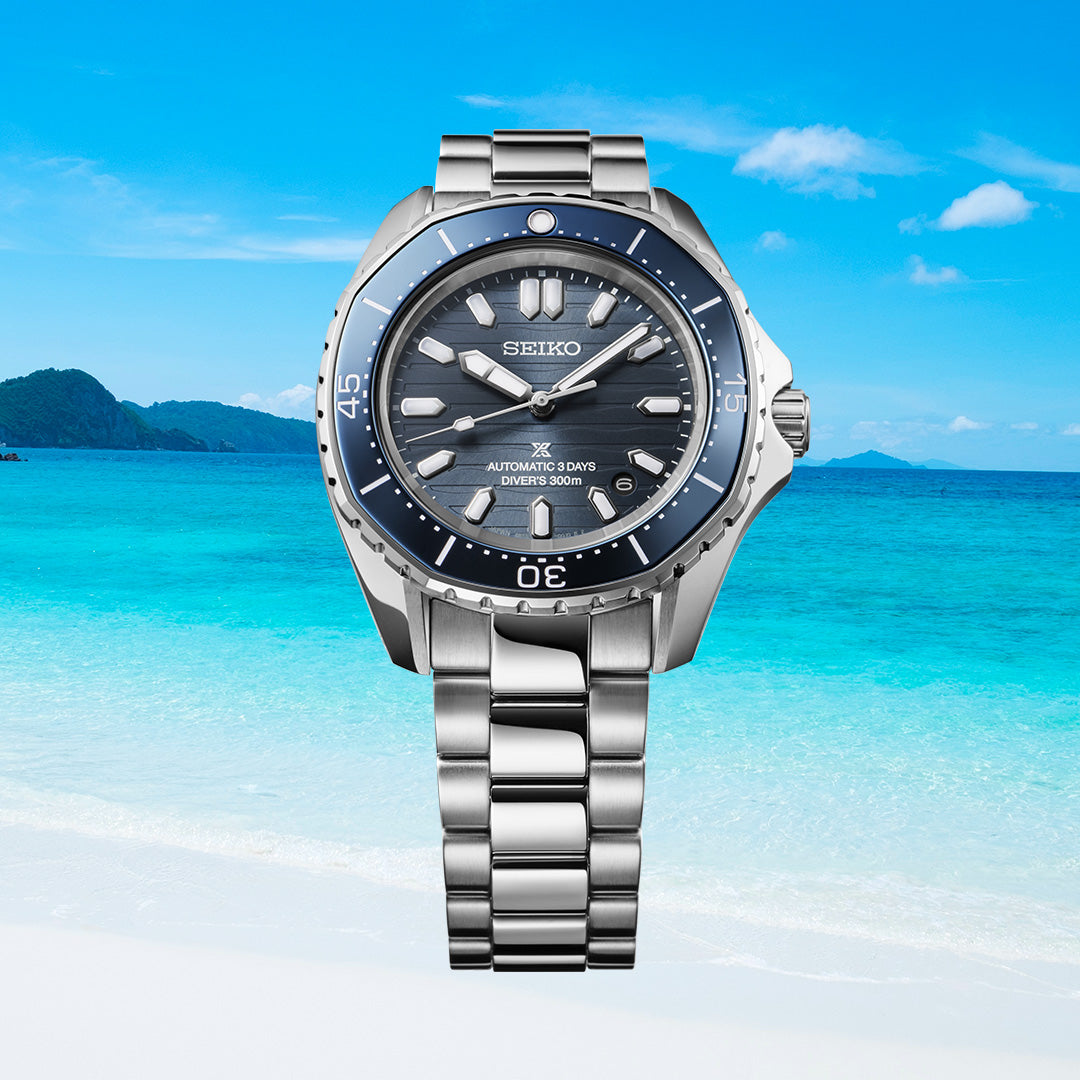 Seiko Prospex Divers Watch Cobalt Blue Coastline SPB483J1
