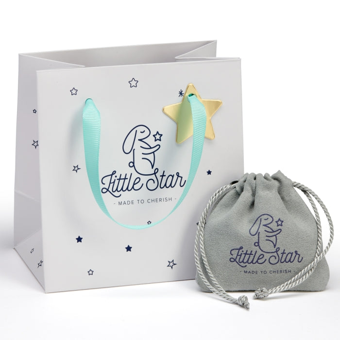 Little Star Sterling Silver Elle Polish Star Stud LSE0182
