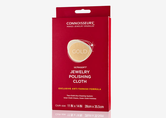 Connoisseurs Ultrasoft® Gold Jewellery Polishing Cloth