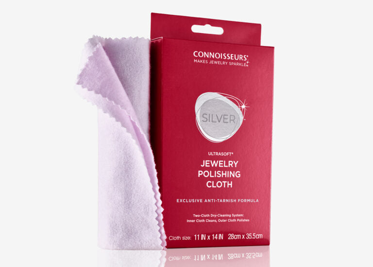 Connoisseurs UltraSoft® Silver Jewellery Polishing Cloth