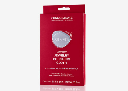 Connoisseurs UltraSoft® Silver Jewellery Polishing Cloth