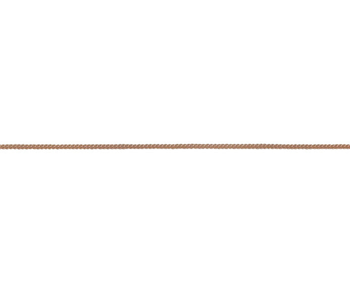 9ct Rose Gold 16/18" Adjustable Curb Chain