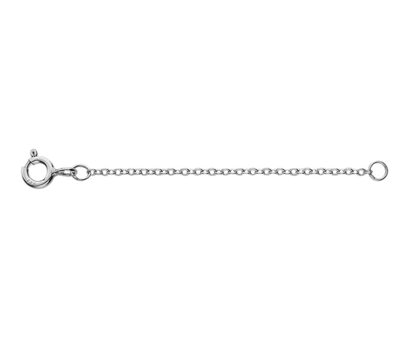 Sterling Silver 2" Extender Trace Chain