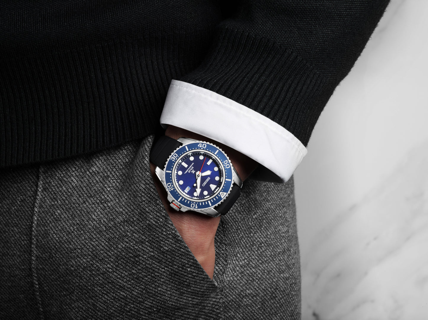 Seiko Prospex Solar Divers Watch SNE593P1