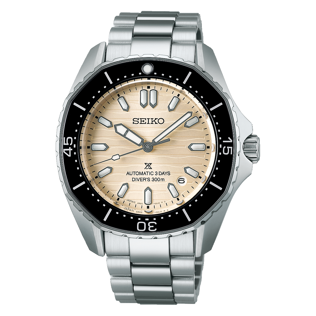 Seiko Prospex Pearl White Polygonal Divers Watch SPB481J1