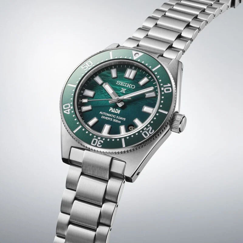 Seiko Prospex 1965 Heritage Diver’s PADI Special Edition in Green SPB501J1