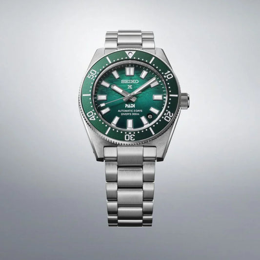 Seiko Prospex 1965 Heritage Diver’s PADI Special Edition in Green SPB501J1