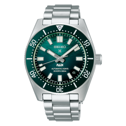 Seiko Prospex 1965 Heritage Diver’s PADI Special Edition in Green SPB501J1