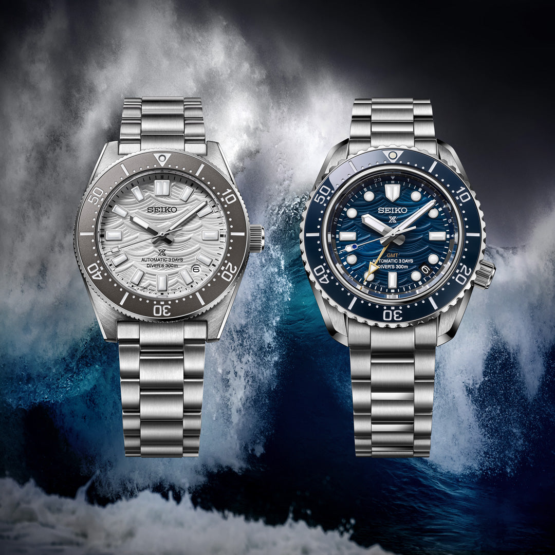 Seiko Prospex 1968 Heritage Divers Watch 60th Anniversary Limited Edition GMT Great Wave Blue SPB509J1