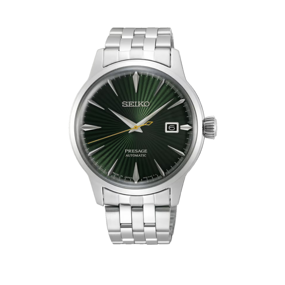 Seiko Presage Cocktail Time Green Mockingbird Watch SRPE15J1 – Judith ...
