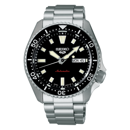 Seiko 5 Sports SKX Redux in Kuro Black Bracelet Watch SRPL85K1