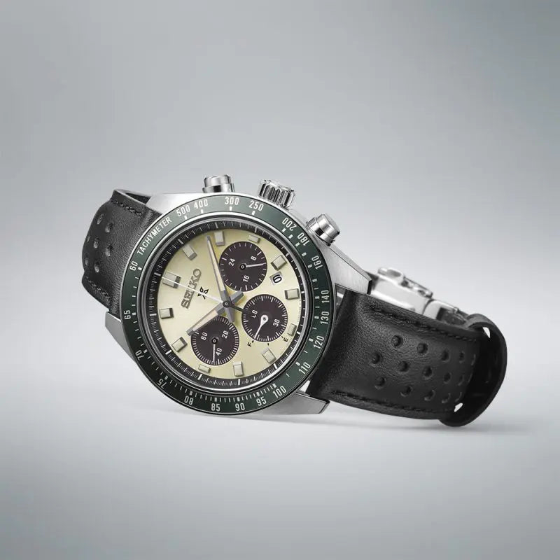 Seiko Prospex Speedtimer Racing Sports Green Watch SSC943P1