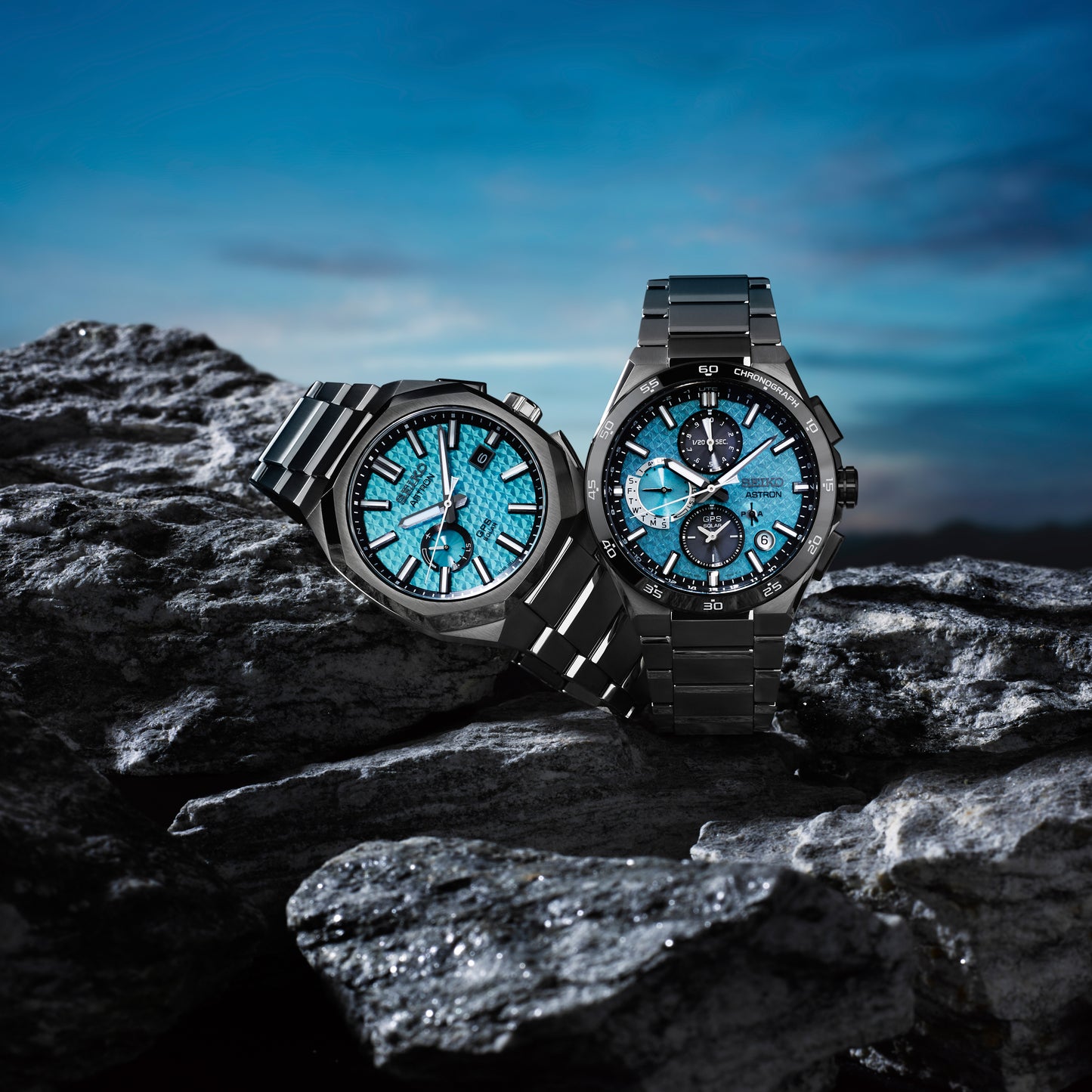 Seiko Astron GPS Sky Blue Limited Edition Watch SSJ027J1