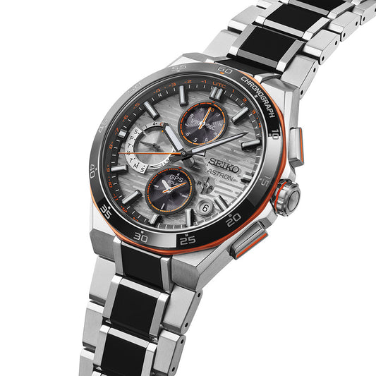 Seiko Astron GPS Solar Limited Edition Orange Accent SSH183J1
