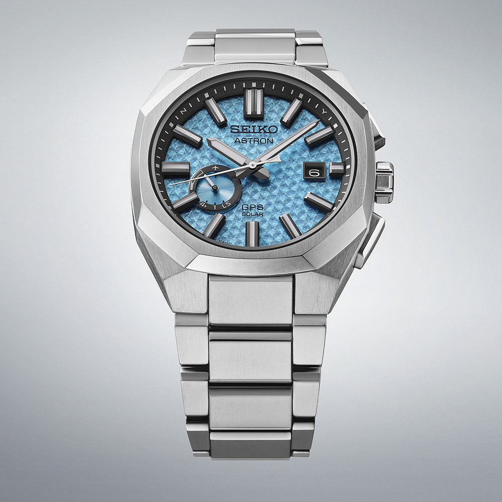 Seiko Astron GPS Sky Blue Limited Edition Watch SSJ027J1