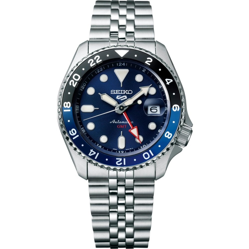 Seiko 5 Sports GMT Blueberry SSK003K1 Re-Interpretation Watch