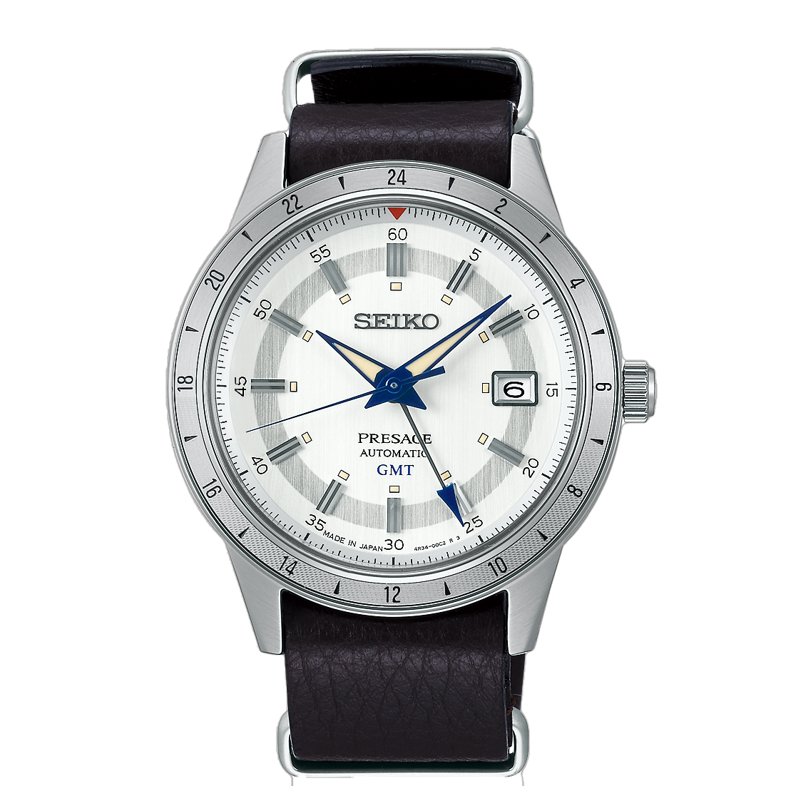Seiko Presage Style 60s ‘Laurel’ GMT Limited Edition 110th Seiko Wristwatch making Anniversary SSK015J1