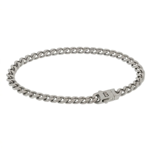 Steel & Barnett Link Chain Bracelet In Stainless Steel Small