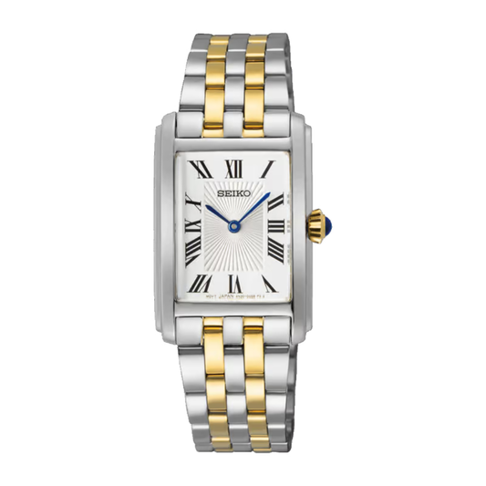 Seiko Ladies Two Colour Quartz Watch SWR087P1