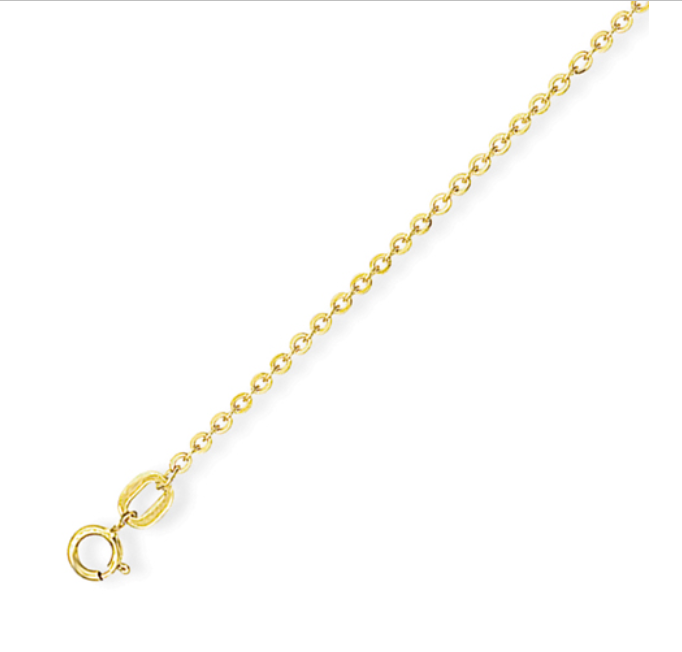 9ct Yellow Gold Trace Chain