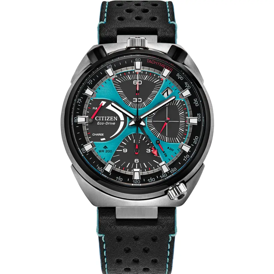 Citizen Limited Edition Promaster Bullhead Racing Chronograph Watch AV0106-01L Blue