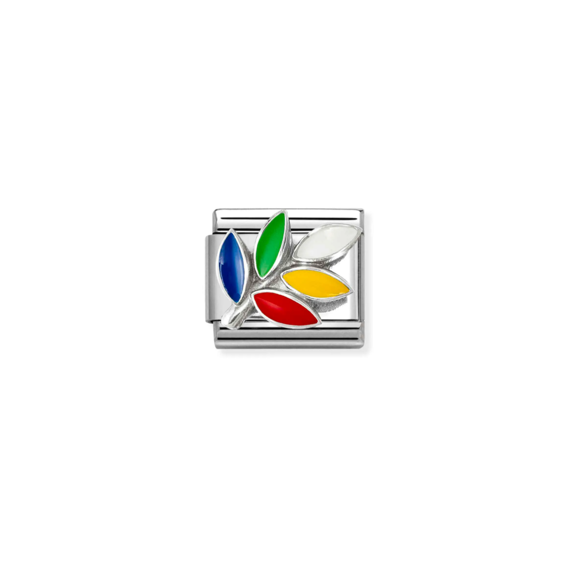 Nomination Composable Classic Rainbow Olive Branch Charm 330204/41