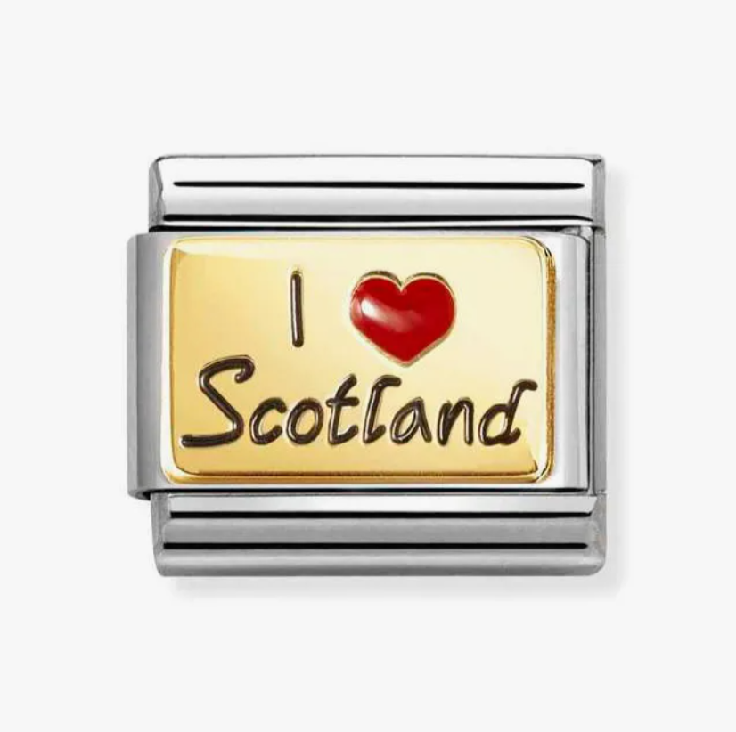 Nomination Composable Classic I Love Scotland 030231/71