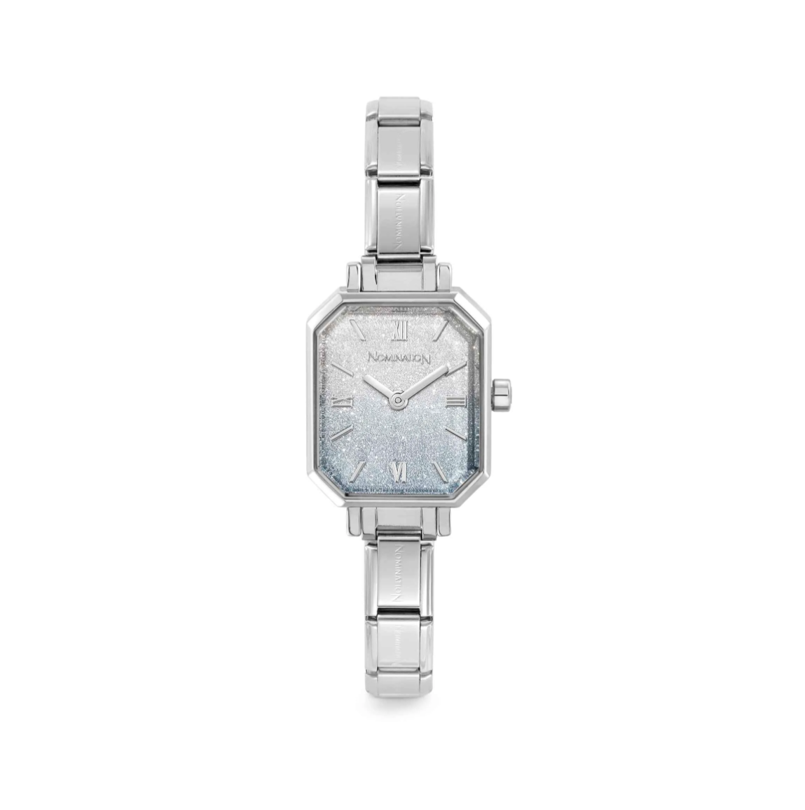 Nomination Time Paris Fade Glitter Light Blue-Silver Dial Watch 076037/035