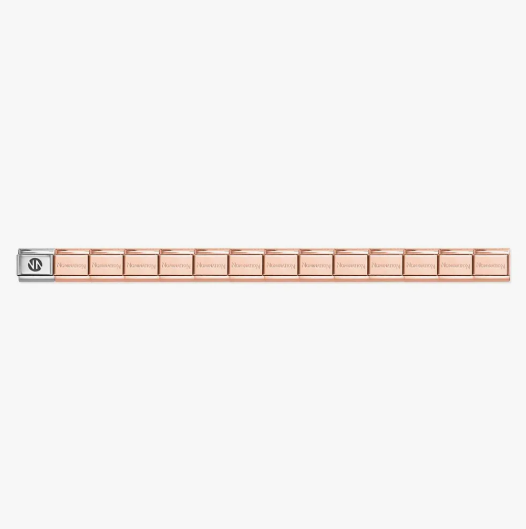 Nomination Composable Rose Plated Steel Classic Bracelet 530301SI/011