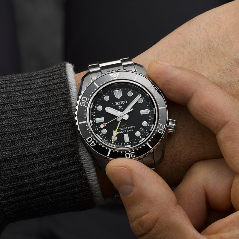 Seiko Prospex Dark Depths 1968 Divers Re-Interpretation GMT Divers SPB383J1