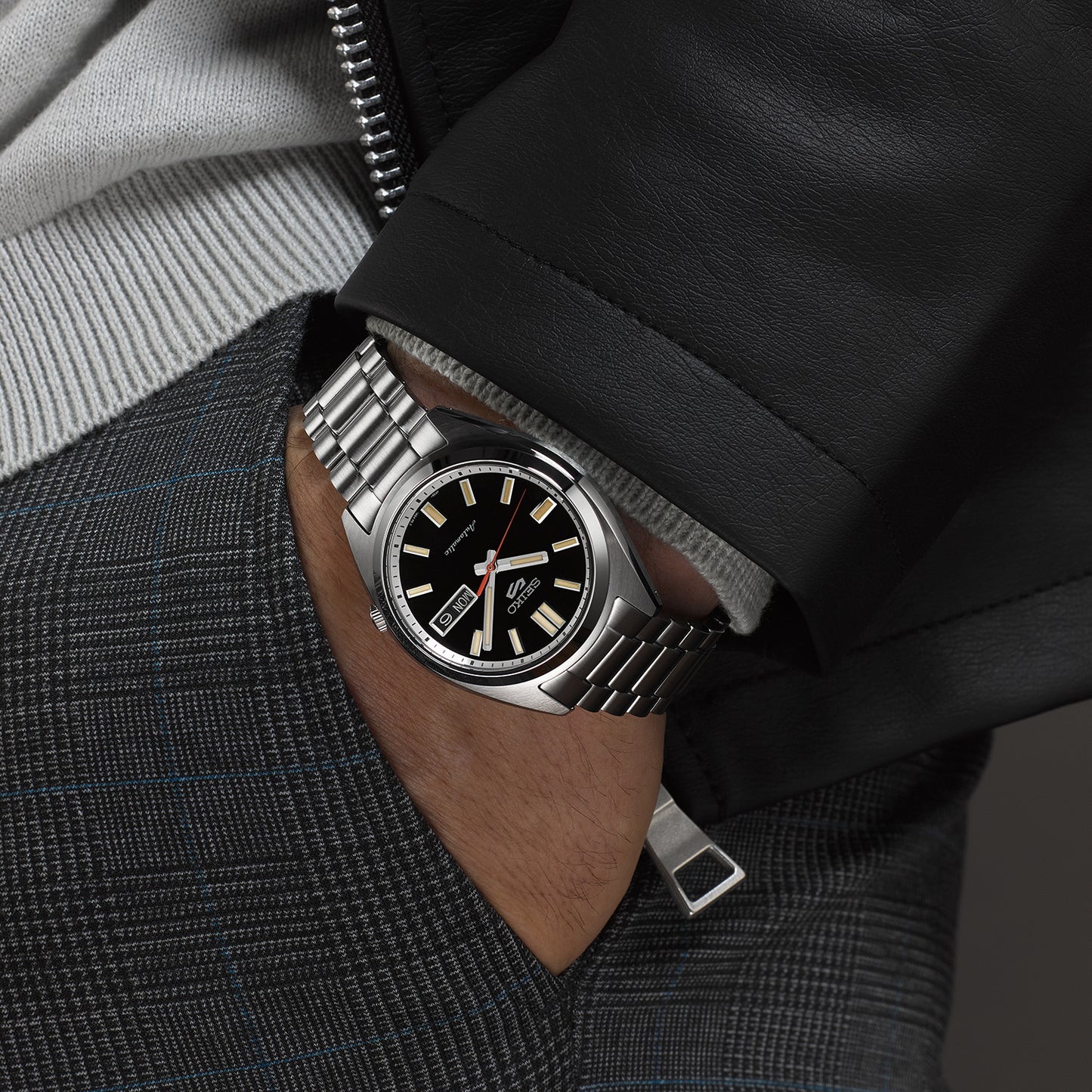 Seiko 5 Sports SNXS ‘Deep Black Wash’ Classic Sports Watch SRPK89K1