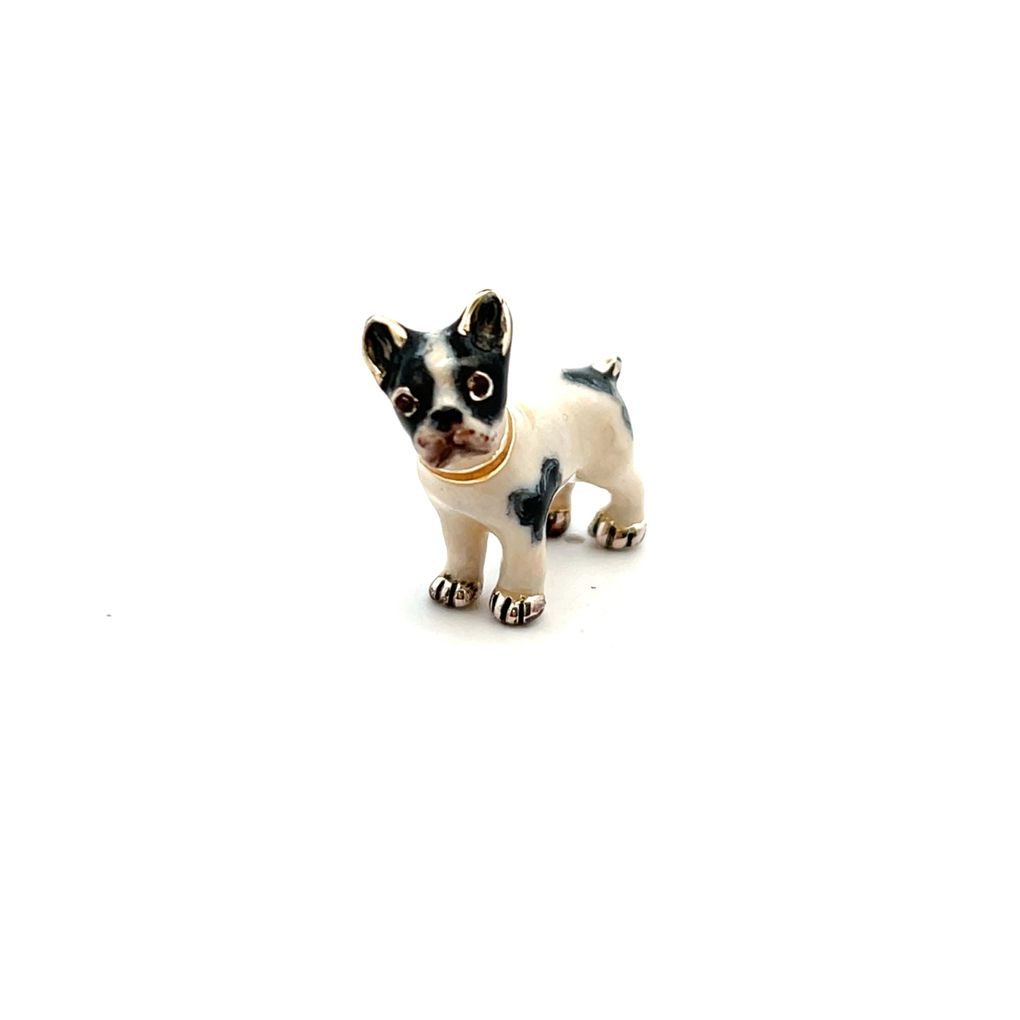 Saturno Sterling Silver French Bulldog Mini Figurine