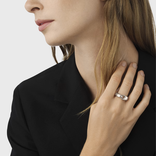 Georg Jensen Reflect Large Ring Size 57 20001092