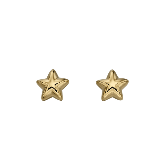 Little Star Sophie Yellow Plated Star Studs LSE0154