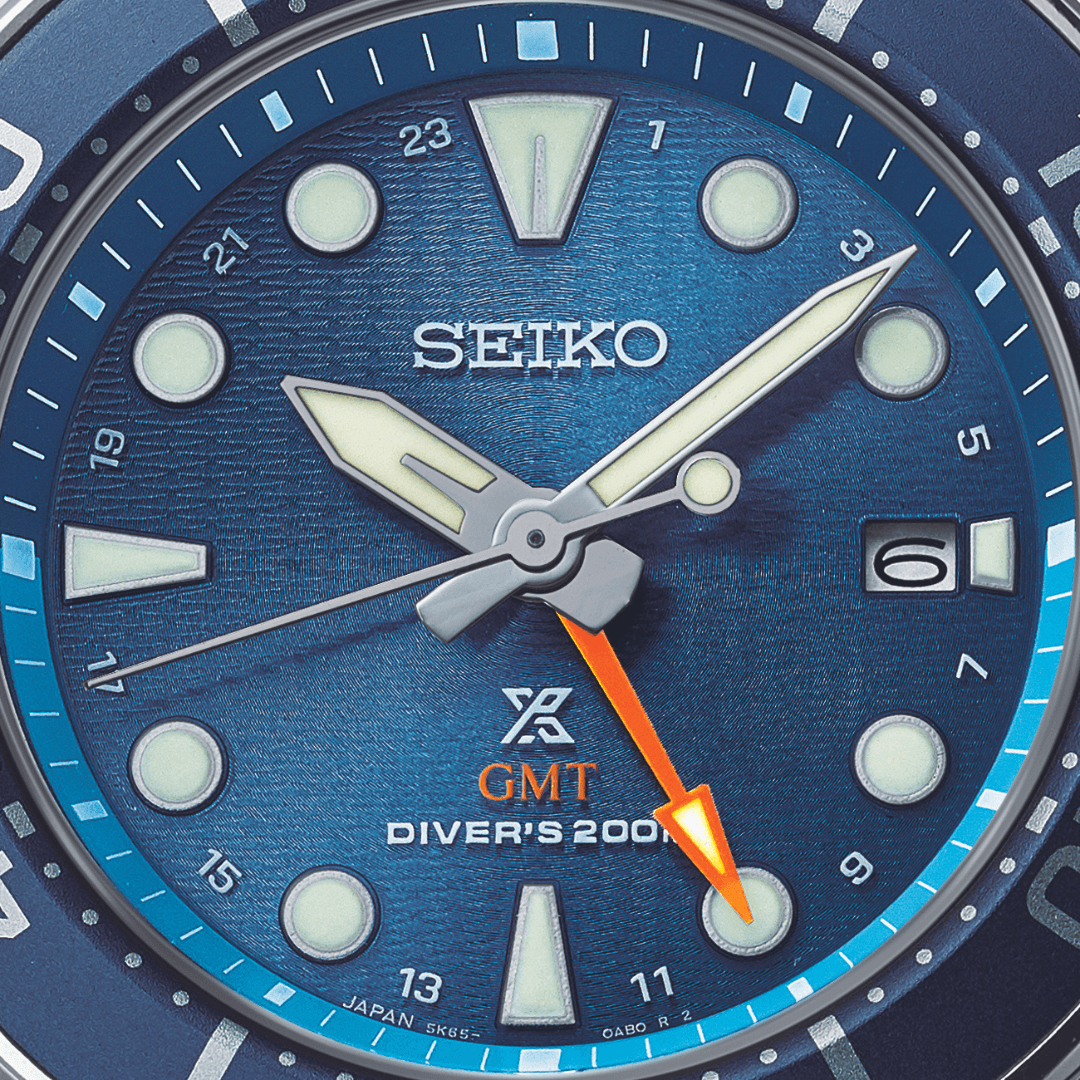 Seiko Prospex Aqua ‘SUMO’ Solar GMT Diver Watch SFK001J1