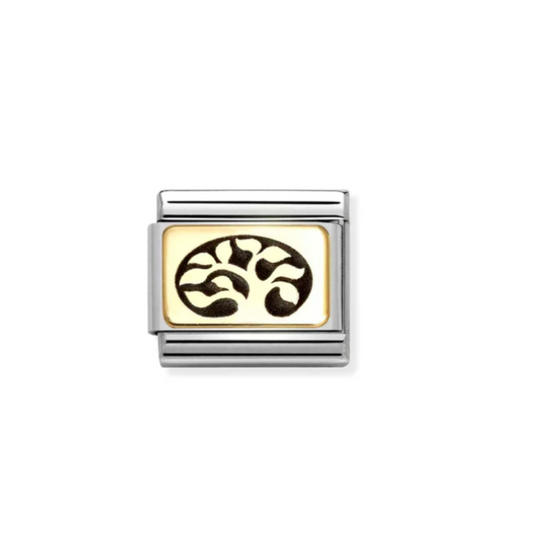 Nomination Classic Yellow Gold Tree Of Life Charm 030166/35