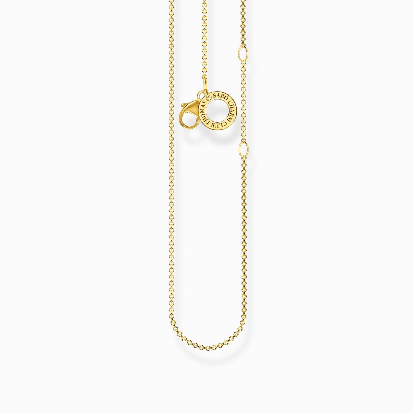 Thomas Sabo Yellow Gold Plated Adjustable Trace 45cm X0278-413-39-L45V