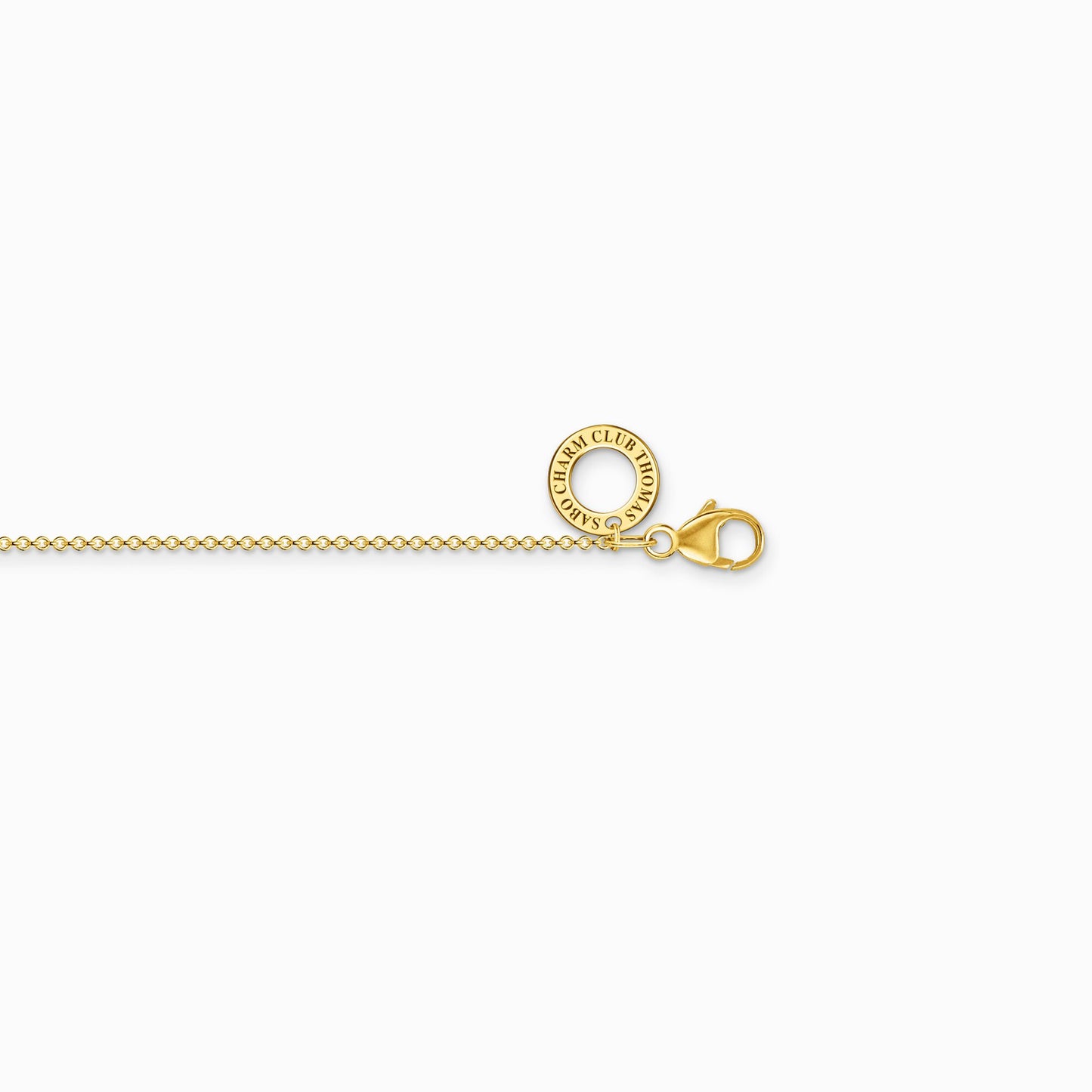 Thomas Sabo Yellow Gold Plated Adjustable Trace 45cm X0278-413-39-L45V