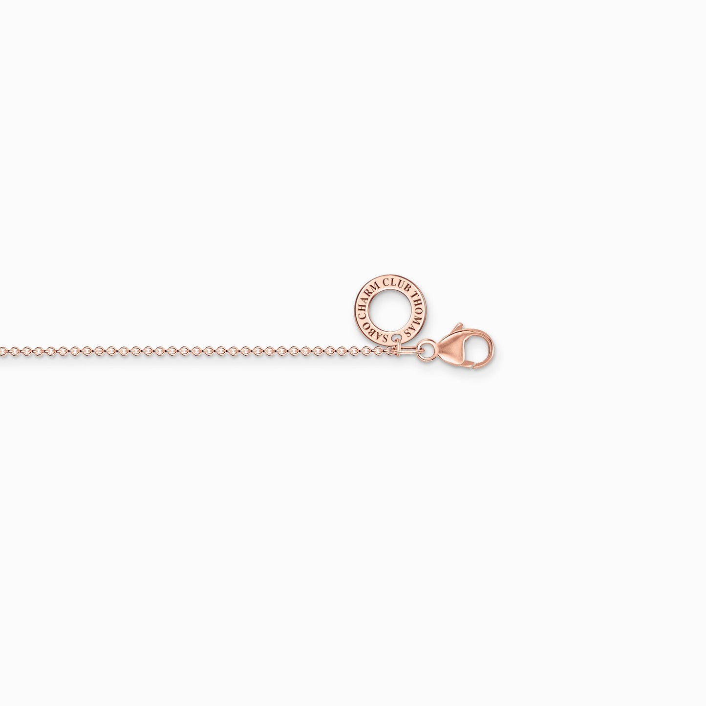 Thomas Sabo Rose Gold Plated Chain 38-45cm  X0278-415-40